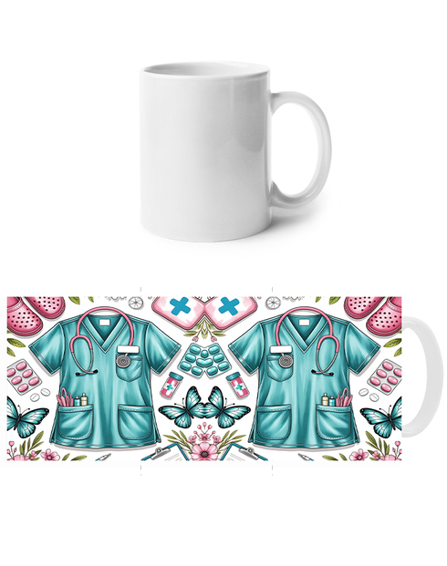 Keramický hrnek pro zdravotní sestru