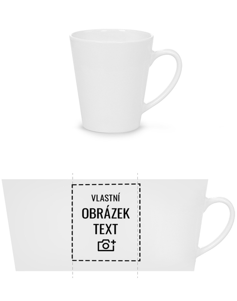 Hrnek Latte 300ml s vlastním potiskem