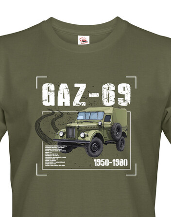 Pánské tričko GAZ-69