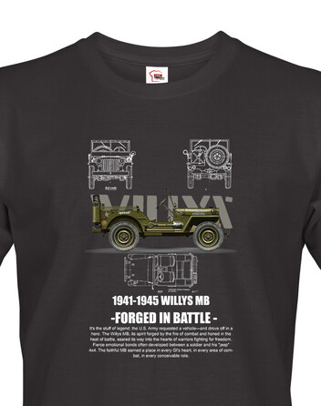 Pánské tričko Jeep Willys MB