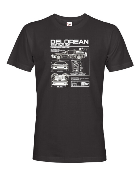 Pánské tričko DeLorean