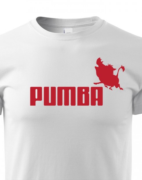 Dětské tričko s potiskem Pumba