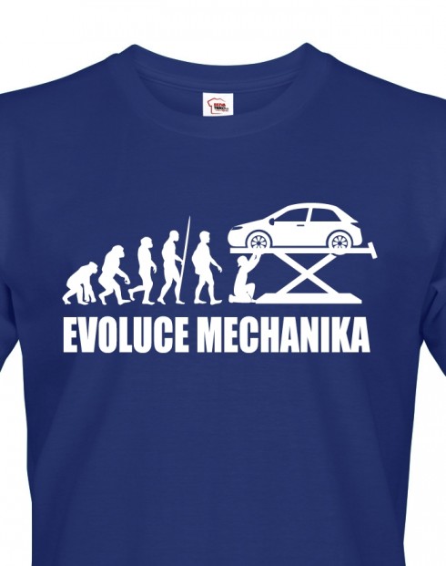 Pánské tričko Evoluce mechanika