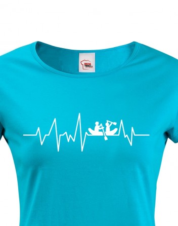 Dámské tričko Vodácký puls