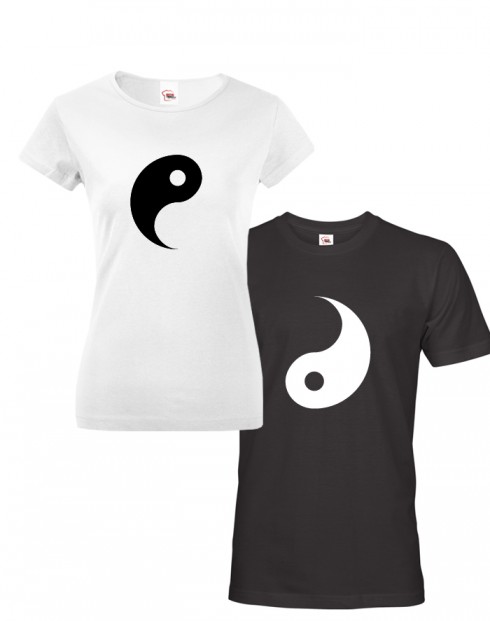 Trička pro páry Jing Jang
