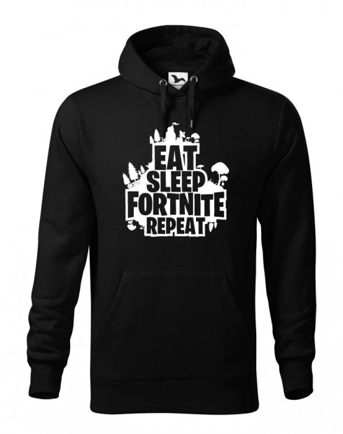Pánská mikina Eat Sleep Fortnite Repeat