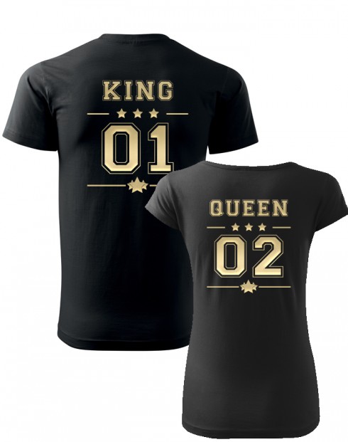 Párová trika King a Queen