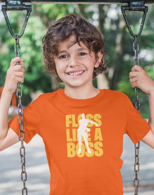 Dětské tričko Floss like Boss