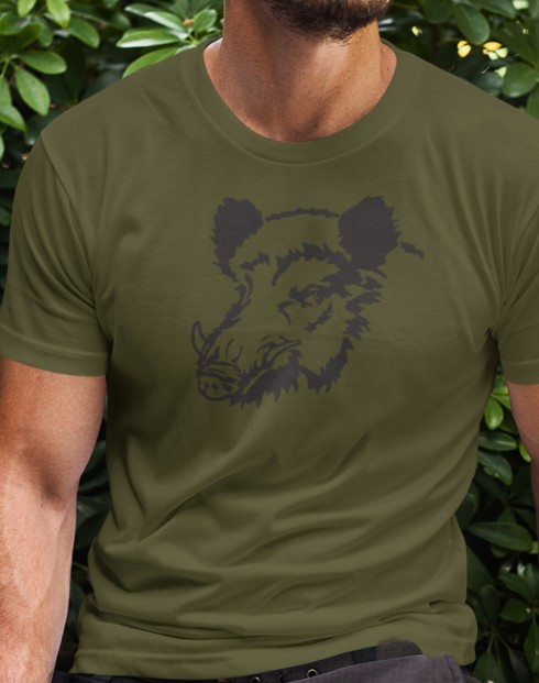 Tričko pro myslivce Prase divoké