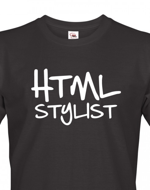 Pánské tričko HTML stylist
