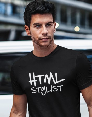 Pánské tričko HTML stylist
