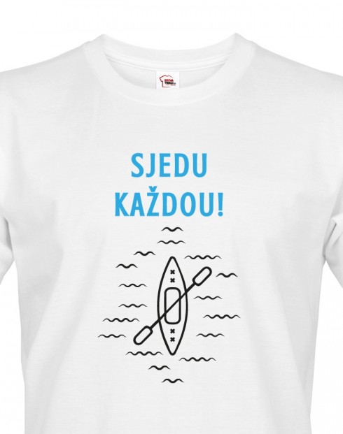 Pánské tričko Sjedu každou!