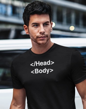 Pánské tričko pro IT head body