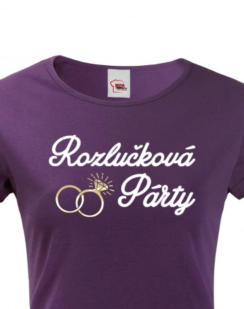 Dámské tričko Rozlučková párty