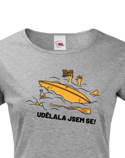 Dámské tričko Udělala jsem se