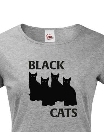 Dámské tričko Black Cats