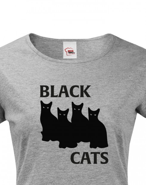 Dámské tričko Black Cats