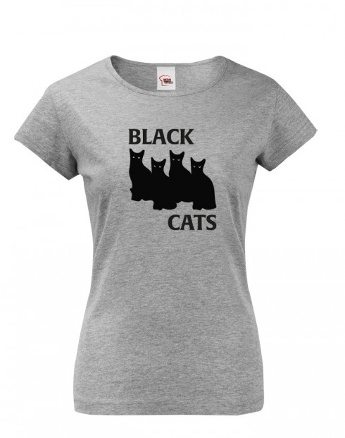 Dámské tričko Black Cats