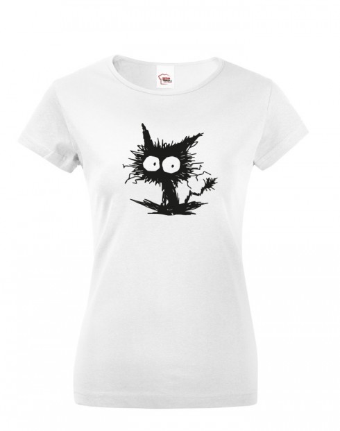 Dámské tričko kočko příšera