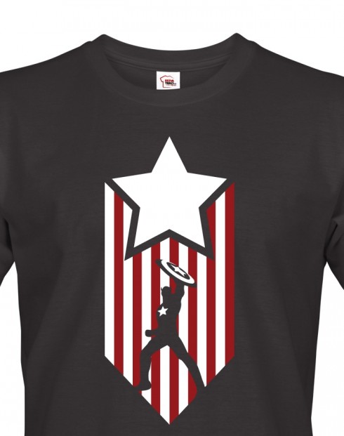 Pánské tričko Kapitán Amerika