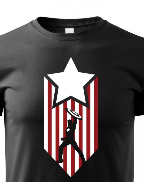 Dětské tričko Kapitán Amerika