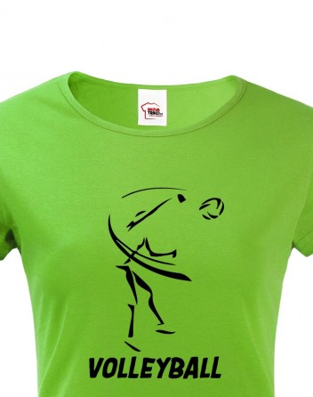Dámské tričko Volejbal