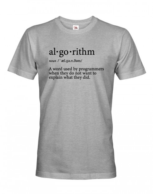 Pánské tričko Algorithm