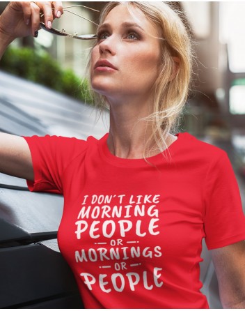 Dámské tričko Morning People