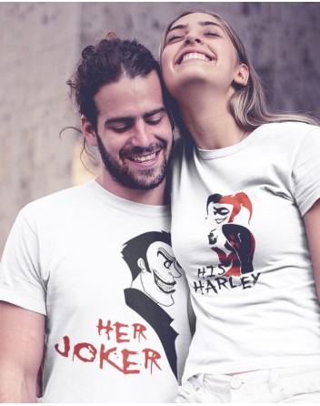 Trika pro páry Joker a Harley