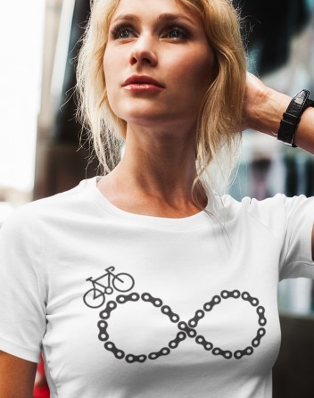 Dámské tričko Cyklistické nekonečno