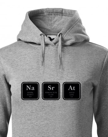 Dámská mikina s potiskem NaSrAt