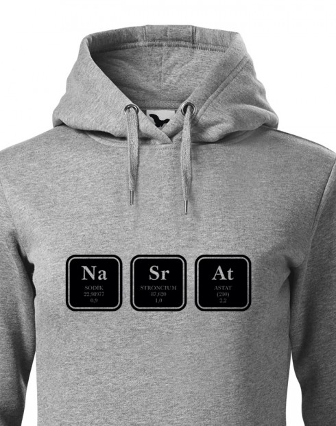 Dámská mikina s potiskem NaSrAt