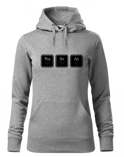 Dámská mikina s potiskem NaSrAt