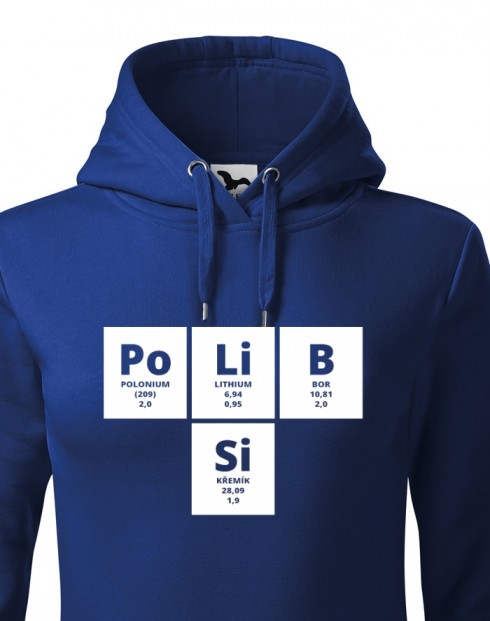 Dámská mikina s potiskem PoLiB Si