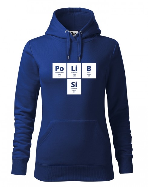 Dámská mikina s potiskem PoLiB Si