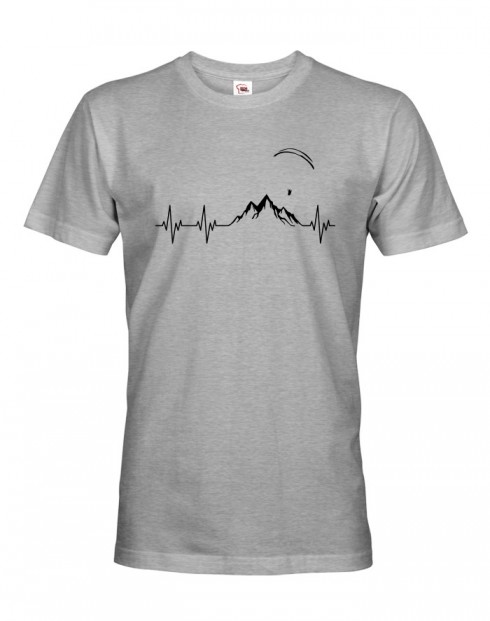 Pánské tričko Tep Paragliding