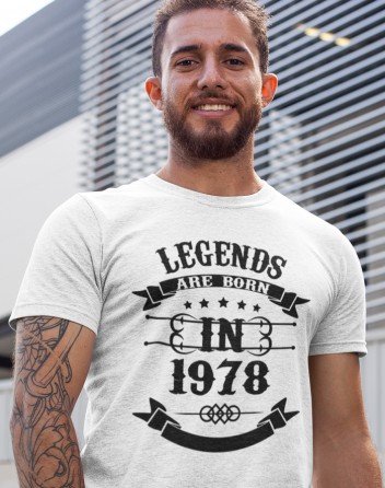 Pánské tričko Legend Are Born