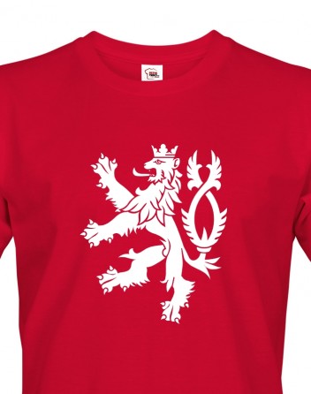 Pánské tričko Český lev