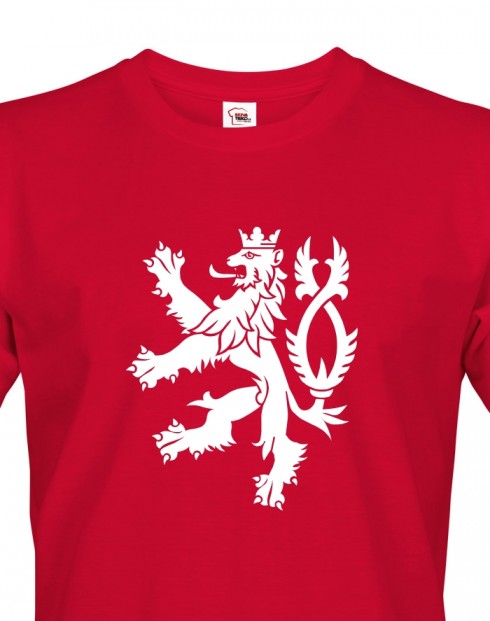 Pánské tričko Český lev