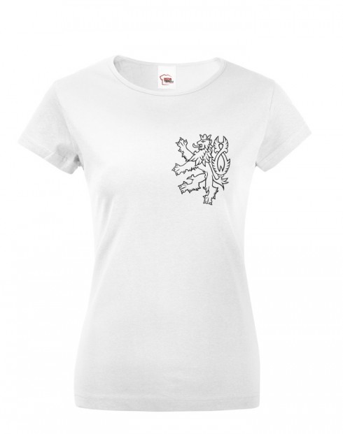 Dámské tričko Český lev 2