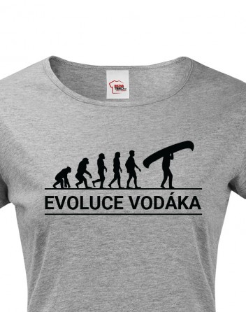 Dámské tričko Evoluce vodáka