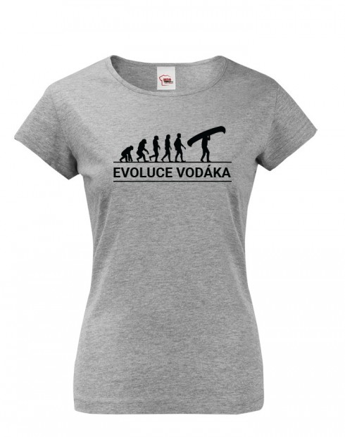 Dámské tričko Evoluce vodáka