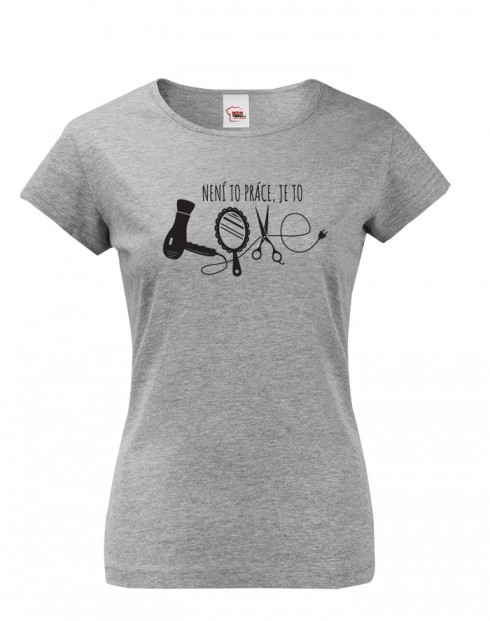 Dámské tričko Kadeřnice Love