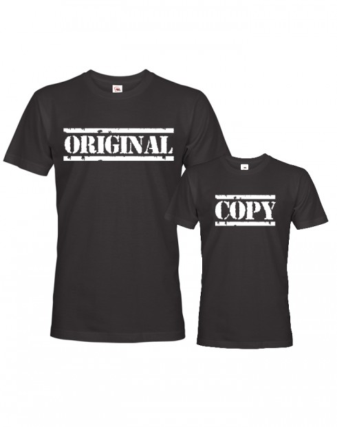 Set triček Original a Copy