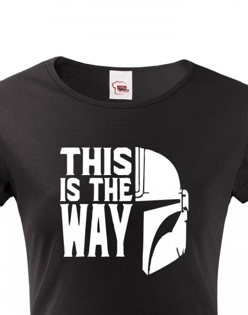 Dámské tričko Mandalorian