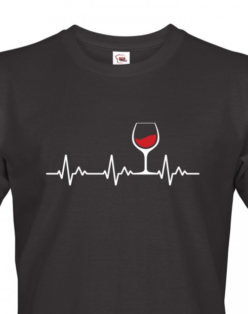 Pánské tričko Tep vína