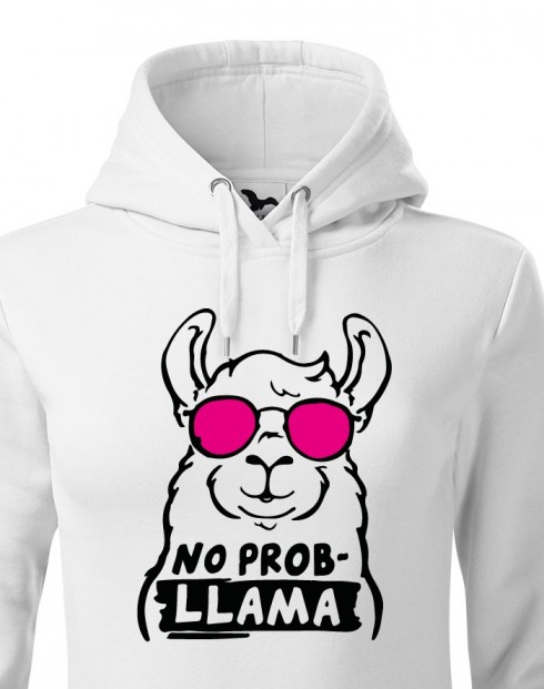 Dámská mikina No Prob - LLama