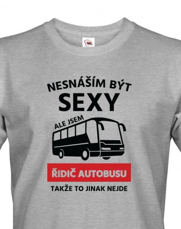 Pánské tričko Sexy řidič autobusu 2