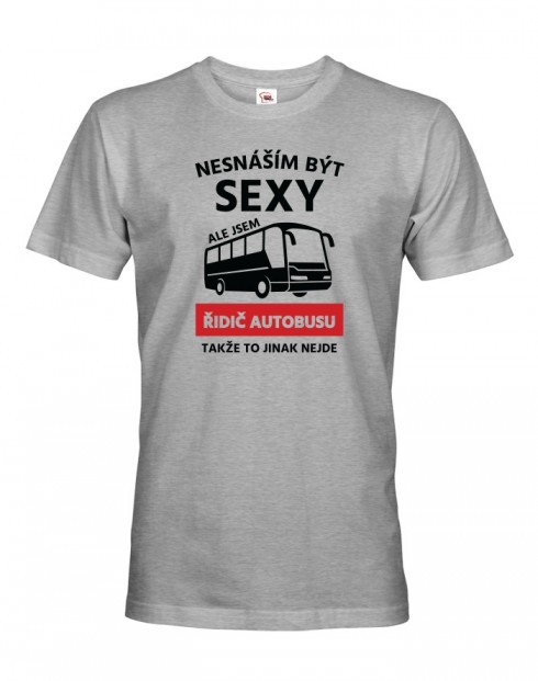 Pánské tričko Sexy řidič autobusu 2