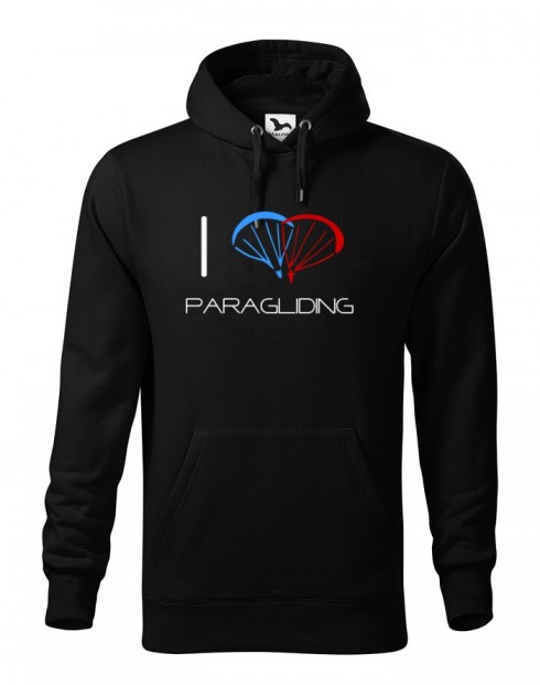 Pánská mikina I love paragliding